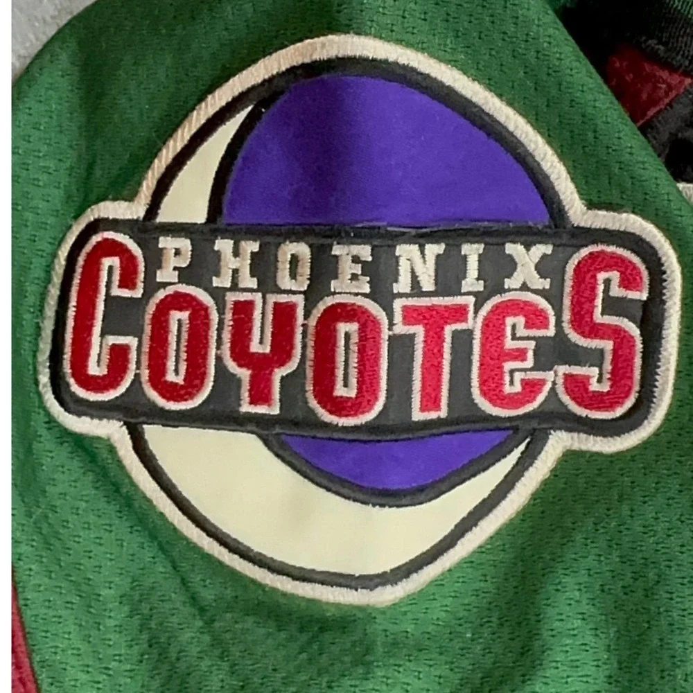 Vintage Phoenix Coyotes Starter NHL Kachina Hockey Jersey Mens Large Black L - Picture 4 of 11